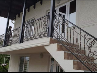 Balustrade din metal şi inox la comanda porți din metal foto 7