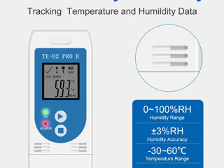 Регистратор температуры и влажности с автоматическими отчетами foto 3