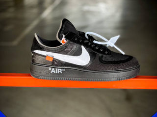 Nike Air Force 1 Low Black x Off-White foto 8