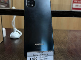 Samsung Galaxy A22 4/64 Gb- 1490 lei