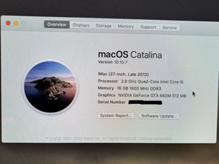 iMac 27" late 2012