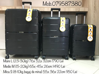 Огромный ассортимент чемоданов, доставка по всей Молдове быстро и недорого foto 8