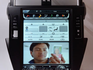 Toyota land cruiser prado 2014-2017 / 2003-2008 tesla stile android foto 1