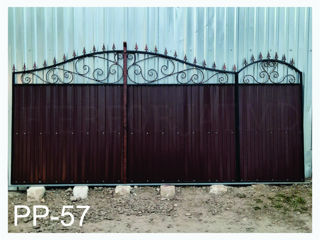 Porti din metal , balustrade, copertine, balustrade inox , porti in stoc foto 14