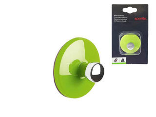 Крючок Самоклеющийся Spirella Bowl D5Cm Зелен, Пластик