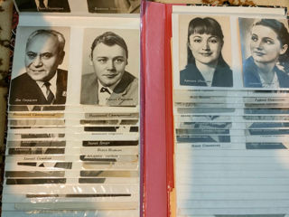Продам фото-открытки советских актеров. Все в альбомах, альбомы входят в стоимость