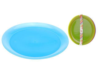Set Farfurii Eh 6Buc 21Cm, Din Plastic