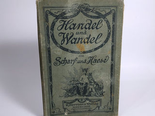 Немецкая Антикварная книга 1911 года Handel und Vandel. foto 1