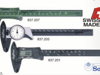 Измерительный инструмент,  микрометры, штангельциркуль, линейки, рулетки, дорожные рулетки, SCHUT foto 12