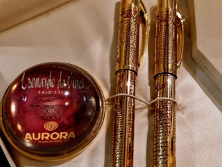 Элитные  редкие ручкы аврора леонардо да винчи foto 3