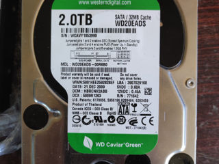 2.0TB sata/32MB cache (wastern digital)