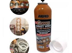 Медная смазка-спрей ABRO Copper Grease Spray, многоцелевая проникающая sprei medi -40 C до +250 C foto 15