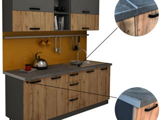 Bucătărie modernă, calitativă și spațioasă foto 4