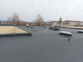 Reparația acoperișului plat cu membrane bituminoase foto 14