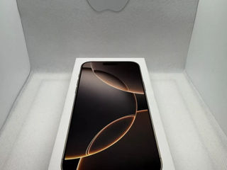 iPhone 16 pro 128gb Desert  Titanium nou! Orice control acceptat! foto 2