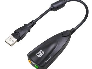USB Audio Card Adapter - 60 MDL