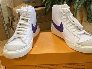 nike blazer mid 77 vintage voltage purple