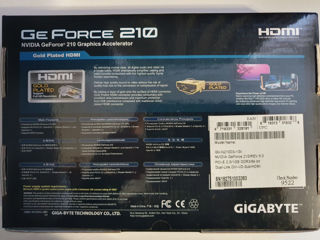 Gigabyte GV-N210D3-1GI 6.0 (GeForce GT210 1024M DDR3) foto 2