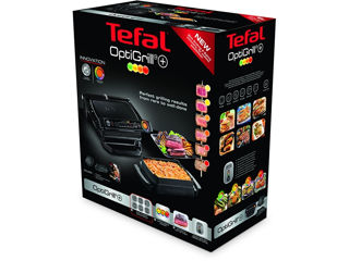 ЭЛЕКТРИЧЕСКИЙ ГРИЛЬ TEFAL OPTIGRILL+ SNACKING & BAKING GC714834, Автоматический датчик приготовления foto 5