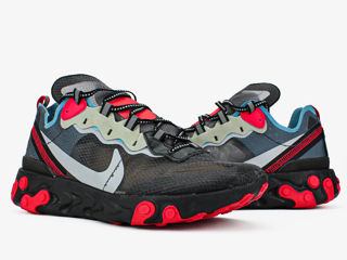 Nike React Element 87 Blue Chill Solar Red foto 5