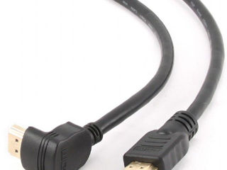 Cable Hdmi To Hdmi90  3.0M  Cablexpert  Male-Male90, V1.4, Black, Cc-Hdmi490-10, One Jakc Bent 90