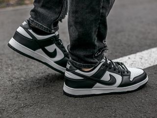 Nike SB Dunk Black/White Unisex foto 8