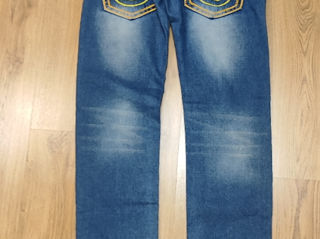 True Religion Jeans Blue/Yellow foto 2