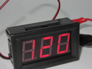 Вольтметр-переменного тока=220=.диапазон измерения: 70v-500v. Измеритель-цифровой =LED=индикатор.