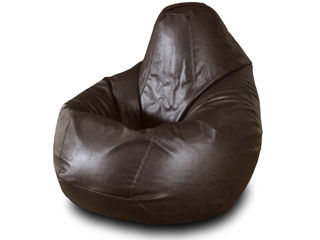 Fotolii BeanBag Para din Ecopiele marimea L, culoare cafenie foto 1