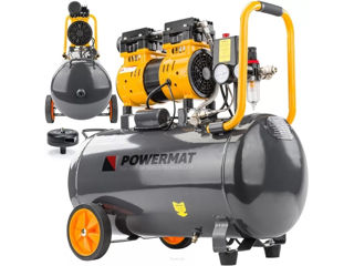 Compresor fara ulei Powermat PM-KBO-50T foto 2