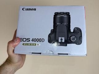 Canon EOS 4000D kit! Nou! foto 2