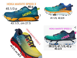 36-48 размер !трейловые кроссовки Hoka Speedgoat 4, 5, mid, Mafate speed 3, 4, Tecton X и другие foto 7