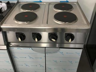 Plite electrice profesionale din inox pentru restaurante фото 2