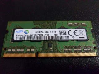 Оперативная память DDR3 PC3L-12800S Samsung для ноутбука foto 1