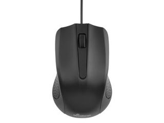 MediaRange Wired 3-button optical mouse, black foto 2
