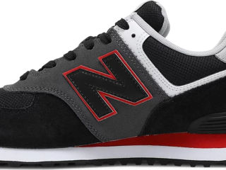 New Balance 574SM2 Black Velocity Red foto 1