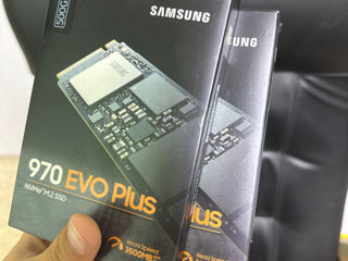 Solid state drive (SSD) Samsung 970 EVO Plus, 500GB, NVMe, M.2