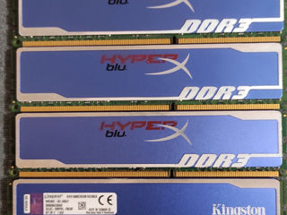 Игровая память с радиатором для пк ddr3 4gb. разные комплекты по 8гб-16гб foto 6