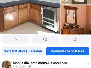 Mobila din lemn natural la comanda foto 4