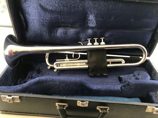 Trompeta getzen USA model 300 silver. foto 9