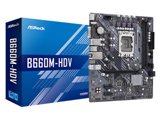 ASRock B660M-HDV, LGA1700, Intel B660, Micro-ATX,Garantie foto 4