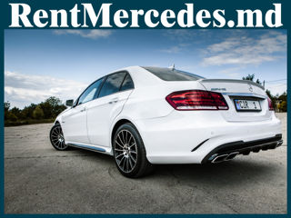 Rent Mercedes AMG E63 alb/белый foto 12