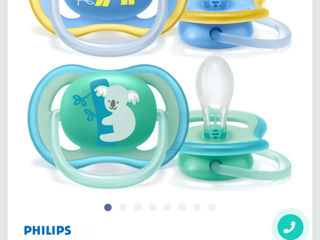 Philips Avent Suzete Noi ortodontice din silicon foto 0