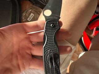 Spyderco Para 3 Light-weight Black C223PBBK FRN CTS-BD1N pocket knife foto 2