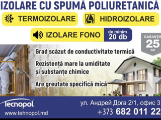 Termoizolare si hidroizolare a fundatiilor peretilor, mansardelor, cu spuma poliuretanica. foto 9