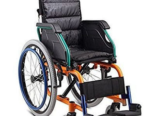 Carucior pentru invalizi fotoliu invalizi fotoliu rulant pliabil. Инвалидное кресло,cкладноe foto 13