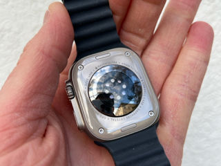 Apple Watch Ultra Midnight Ocean Band Titanium Case 49mm! foto 8
