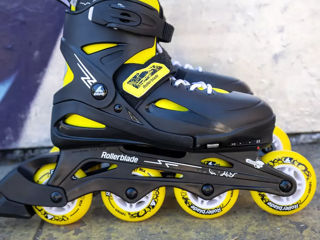 Role Rollerblade FURY nero-giallo (video) ролики, 0%, livrare toată Moldova  33-38, 36-40,  29-33 foto 1