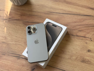 Iphone 15 Pro Max 256gb Natural Titanium nou foto 2