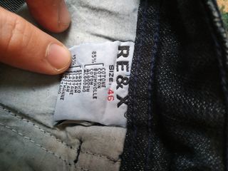 RE\u0026X Denim wear Jeans Pantaloni Marimea 46